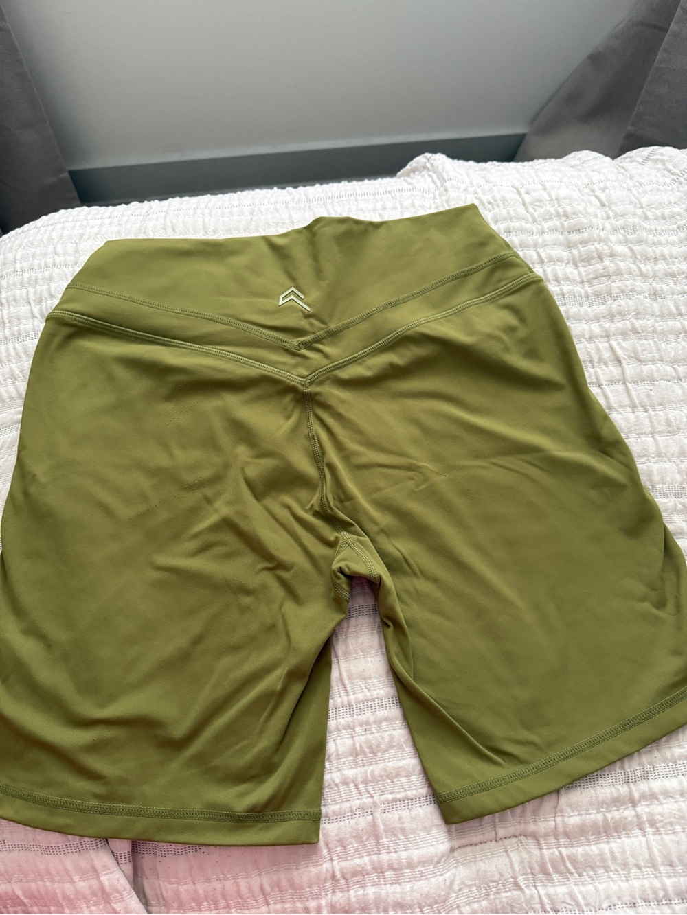 Oner Active Olive Green High-Rise Athletic Unified Shorts 6"